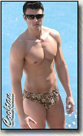  Luau 1 inch Mens swimwear. No more tan lines!