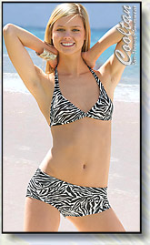 Black & White Zebra Boyshorts