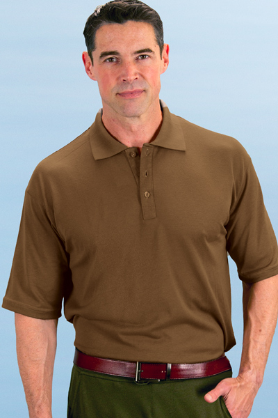 Tan-Through Sportshirts Coyote Brown Collared Shirt