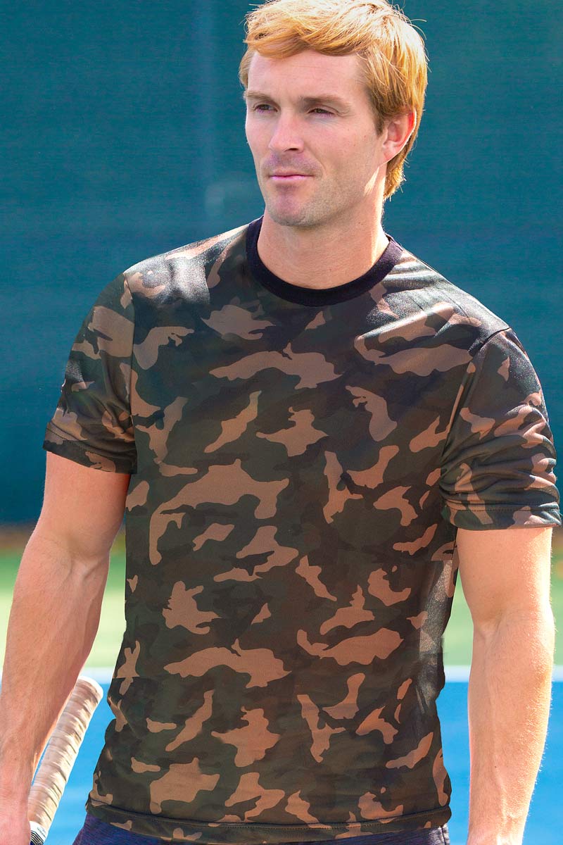 Cooltan Tan Though Sportshirt Camo T-Shirt