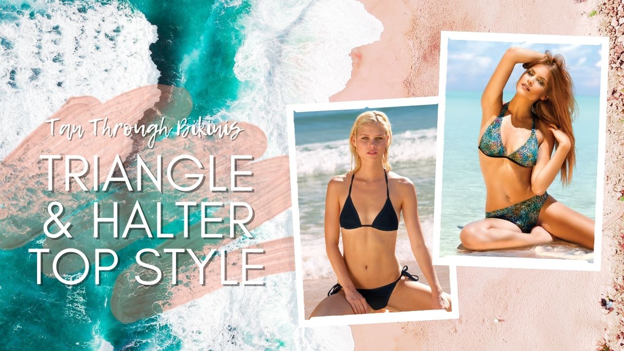 Tan Through Bikini Suits